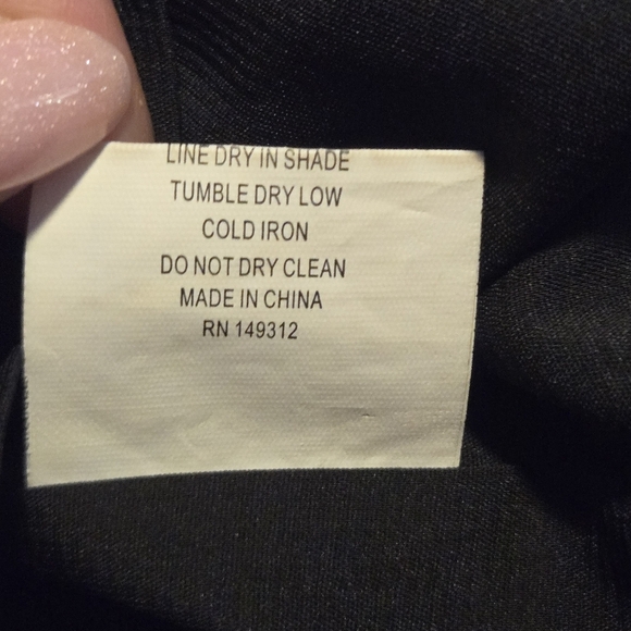 Selfie Leslie Black Ashe Crossover Back V Neck Party Club Mini Dress Large - Picture 5 of 7